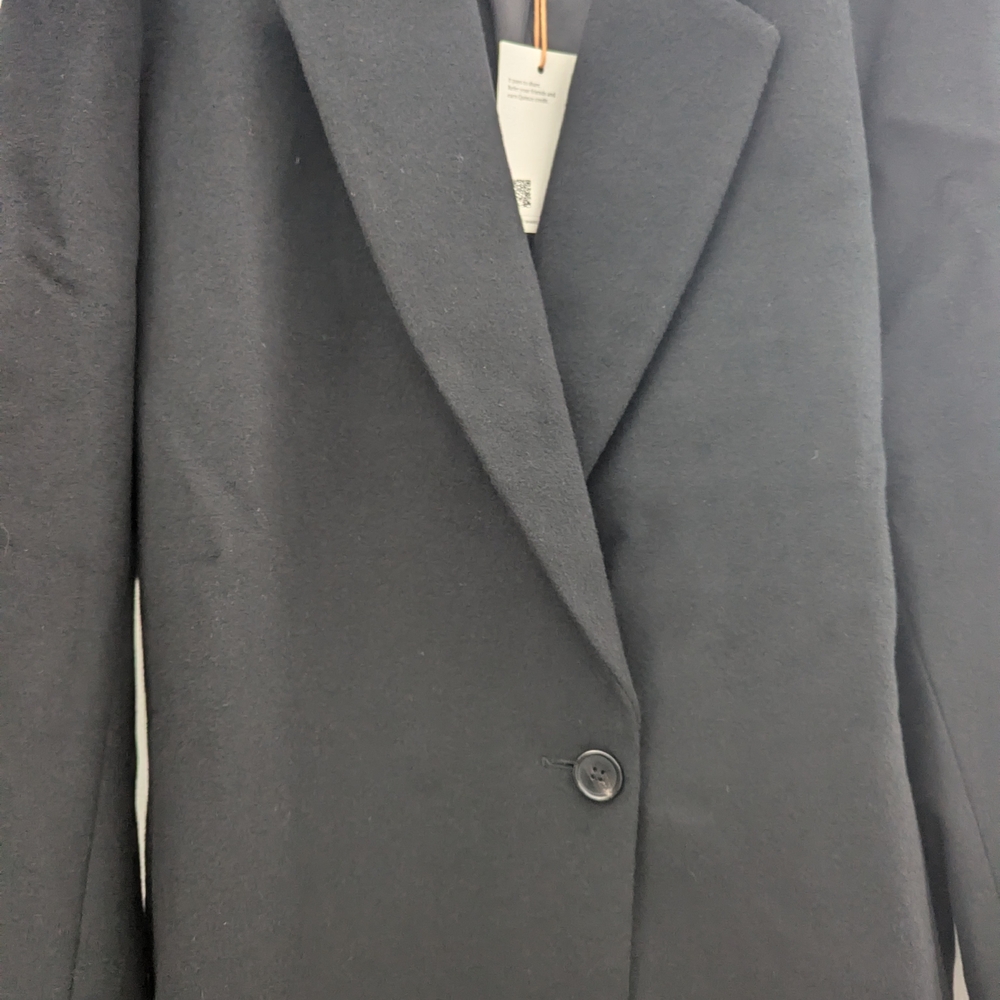 Quince Italian Wool Classic Single-Breasted Coat - Picture 12 of 16